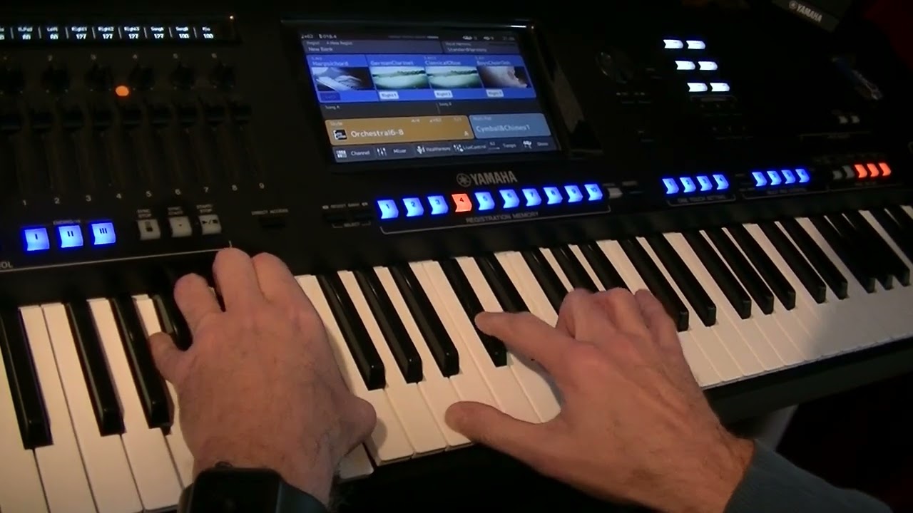 Within These Walls TV Theme on Yamaha Genos by Darren Jones