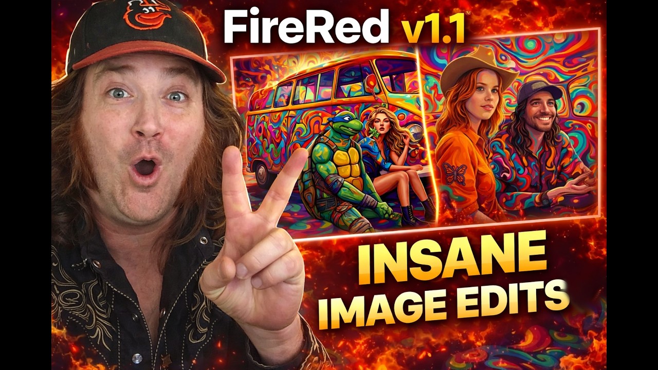FireRed 1.1, возможно, лучший редактор изображений с использованием ИИ на сегодняшний день | Уста...