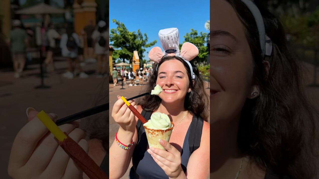 Everything I ate and drank at Epcot in Disney World!🌍✨🧀#waltdisneyworld #epcot #epcotfoodandwine