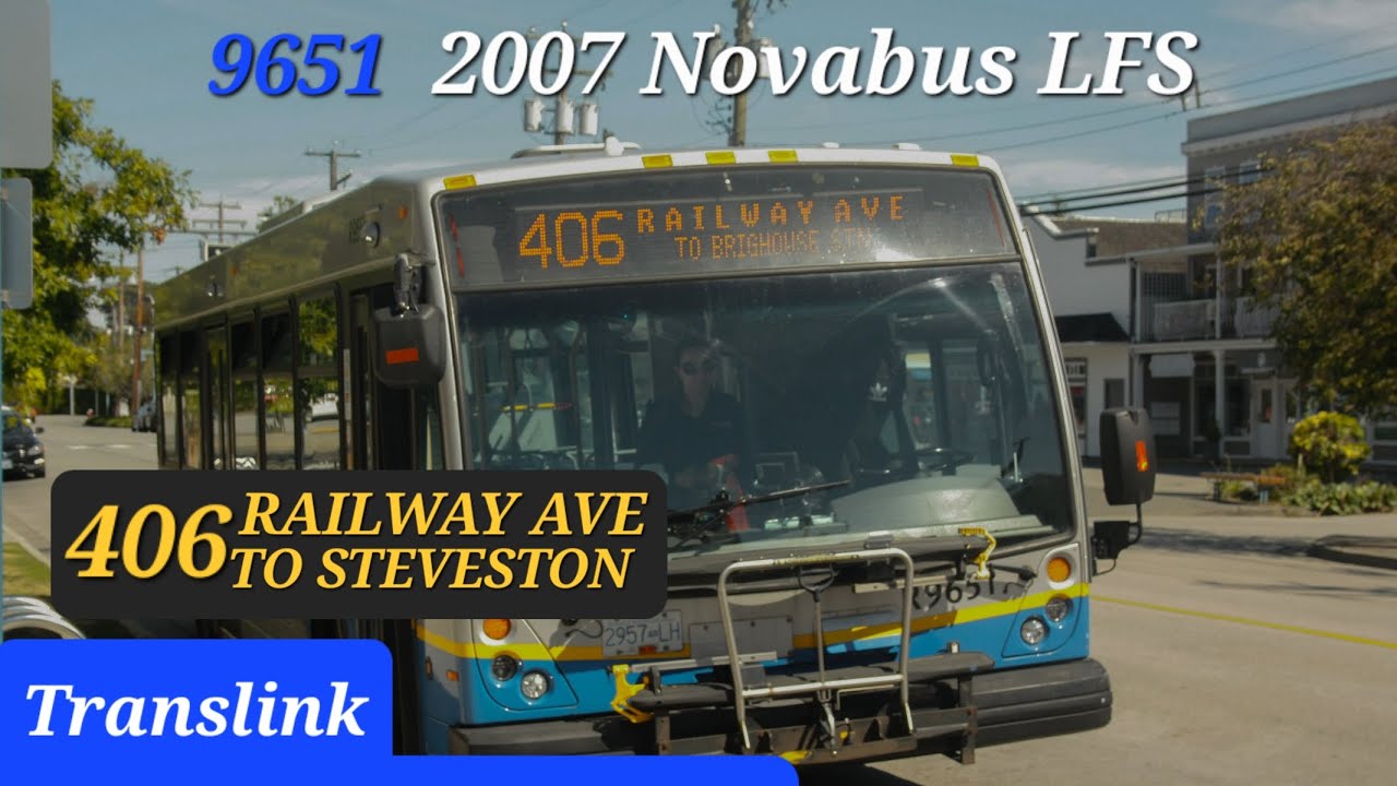 (LOUD ZF Ecomat) 9651 on the 406 to Steveston