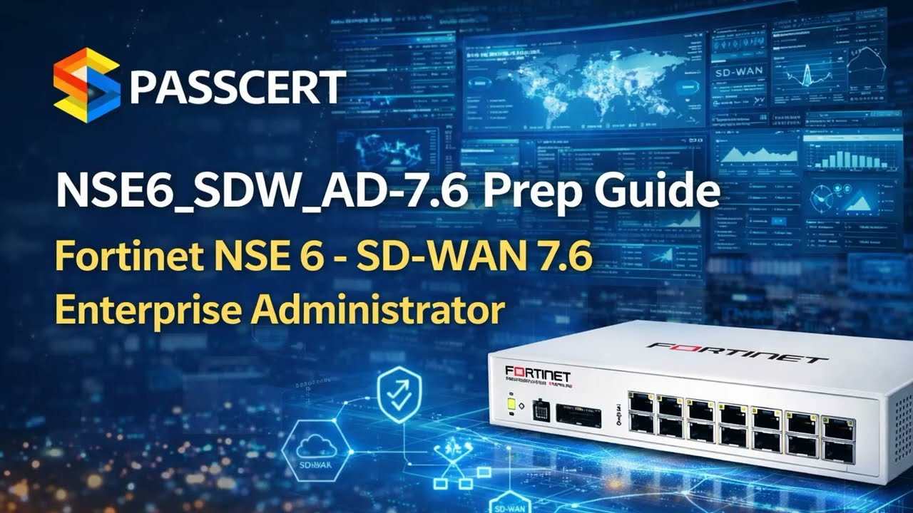 NSE6_SDW_AD-7.6 Prep Guide | NSE 6 - SD-WAN 7.6 Enterprise Administrator Sample Questions