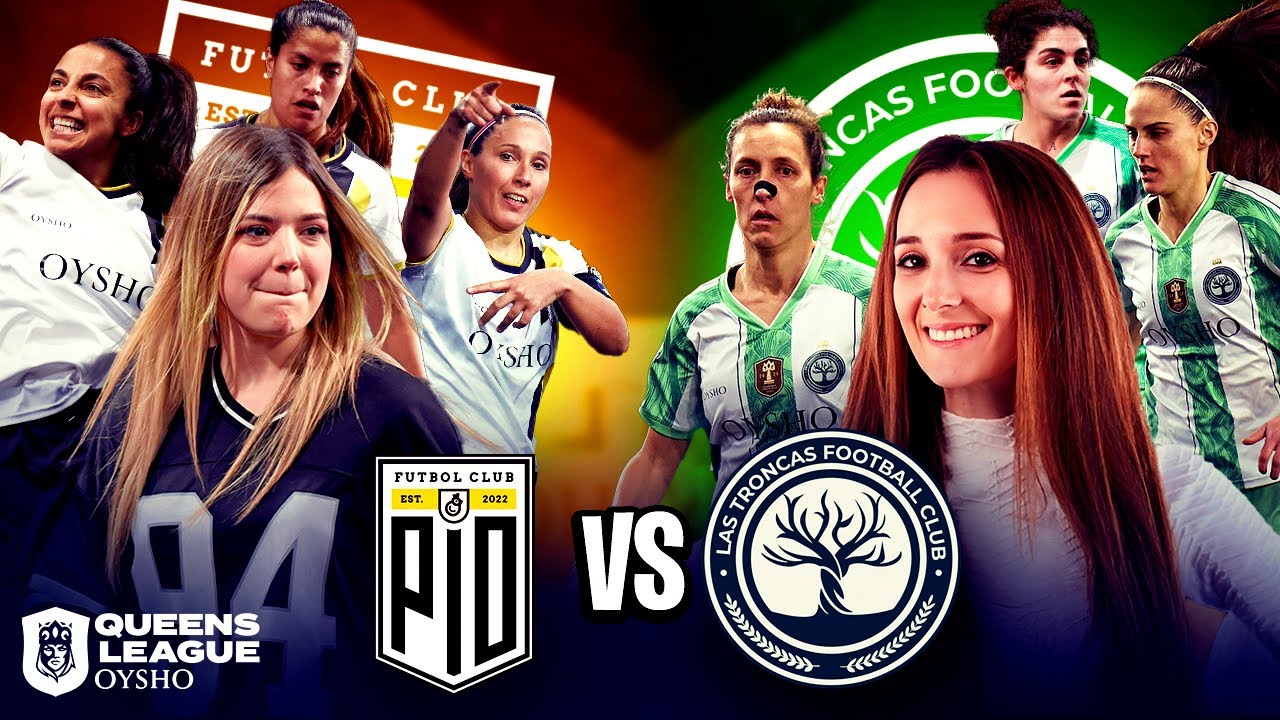 LAS RISAS NO FALTARON 😅 - PIO FEMENIL vs TRONCAS FC | Queens League J6
