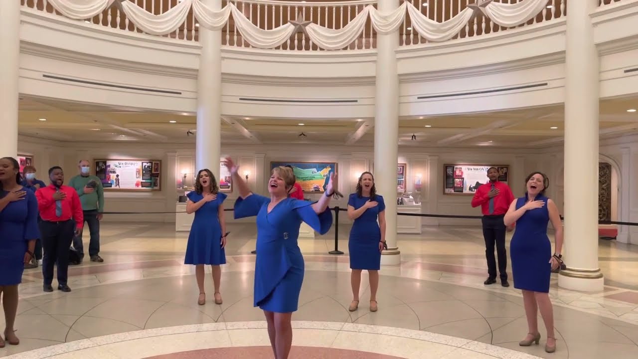 Star-Spangled Banner (National Anthem) - Voices of Liberty - EPCOT - Walt Disney World