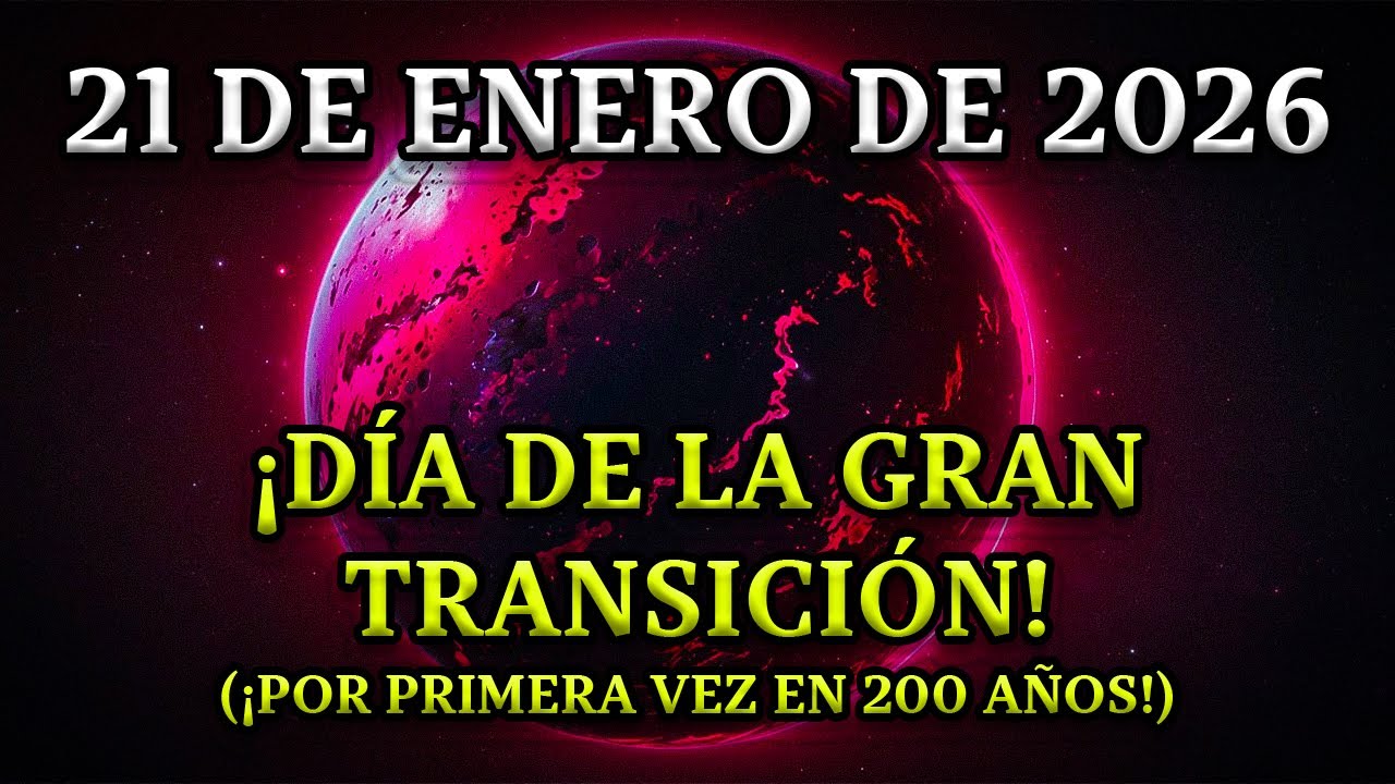 ¡Atención! Día de la gran transición: ¡el Sol y tú entras en una nueva era el 21 de ENERO de 2026!
