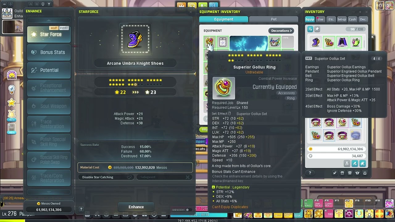 [GMS Kronos] MapleStory 170b Rolldown on SSF Event [12/27/25]