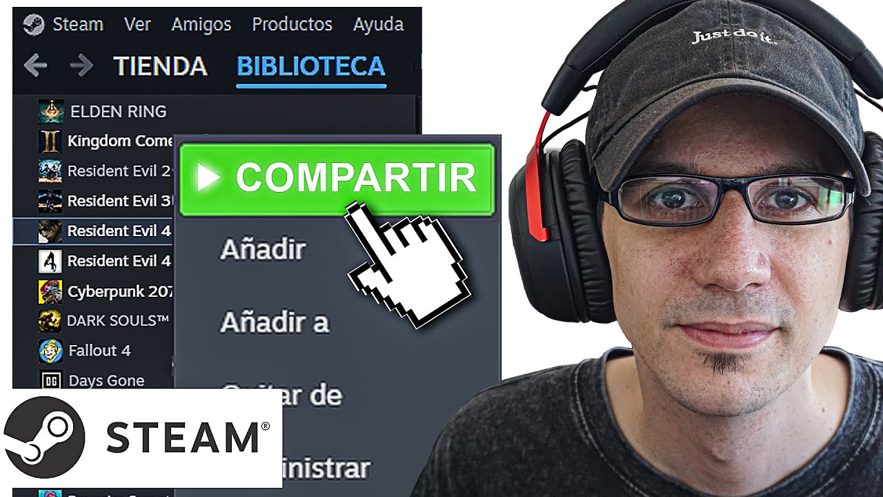 Como compartir juegos en Steam con amigos 2026🔥ahorrar en juegos viejos y nuevos (STEAM FAMILIA)