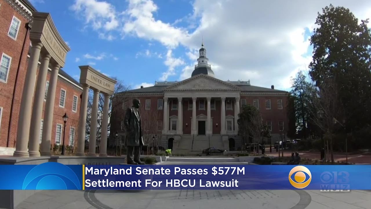 Maryland Senate Passes $577M Settlement For HBCU Lawsuit