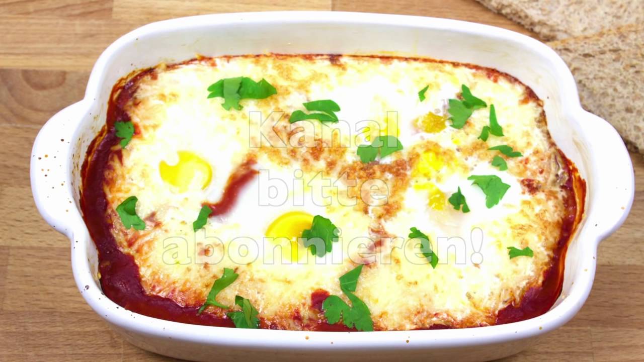 Super einfaches Rezept Gebackene Eier [Kochklub]