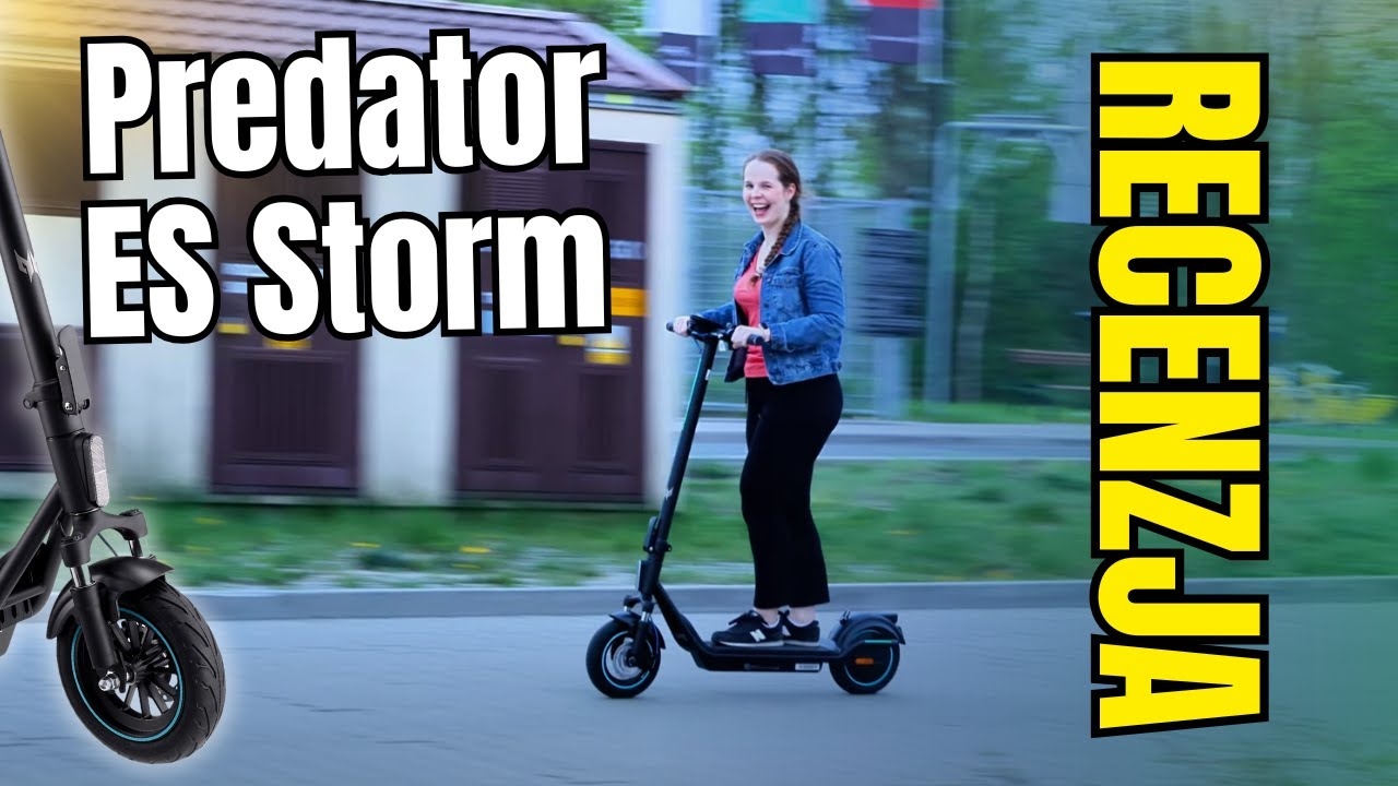 Predator ES Storm – recenzja. Hulajnoga do miasta o dużym zasięgu