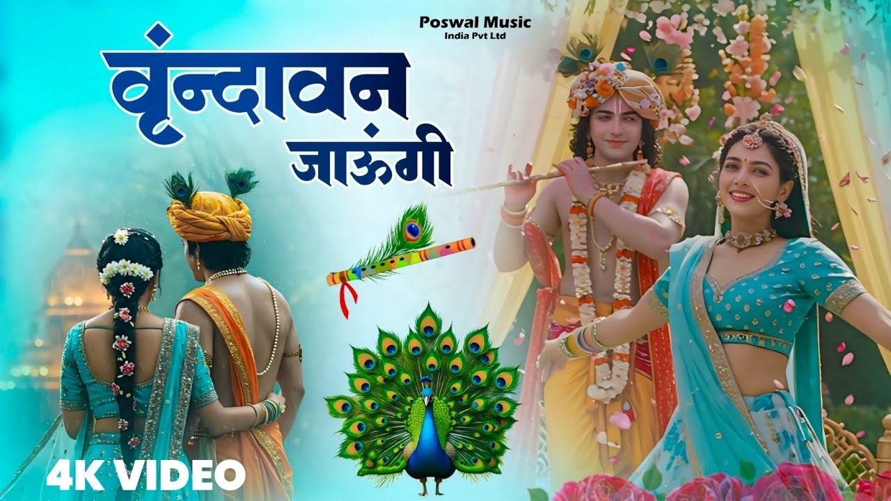 Vrindavan Jaungi | वृन्दावन जाउंगी | मेरे उठे विरह में पीर | Krishna Bhajan 2025 | krishna #radhe