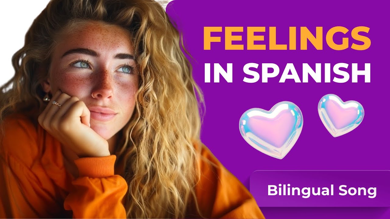 Учите испанский с музыкой! ❤️ Песня «Чувства и эмоции» на испанском языке (с переводом на английс...