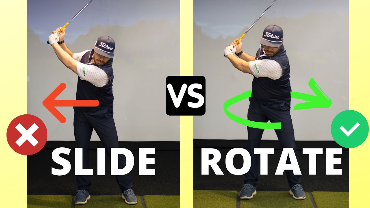 Easy Fix to STOP SLIDING in Your Golf Swing