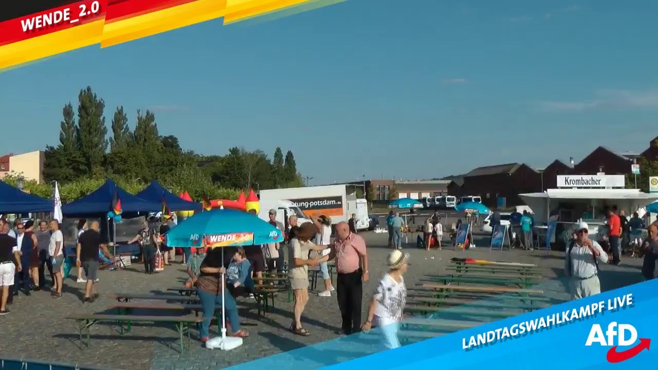 Livestream der AfD Brandenburg