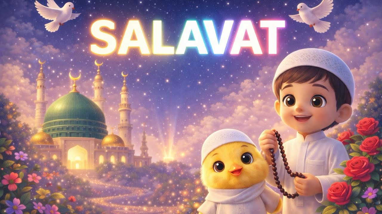 Salavat ❤️ Çocuk İlahisi | Bismillah Çocuk Şarkıları 