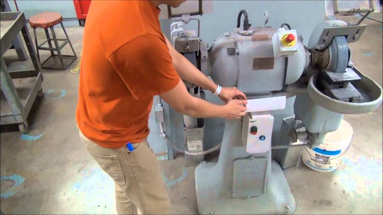 Machine Shop Safety: Grinder