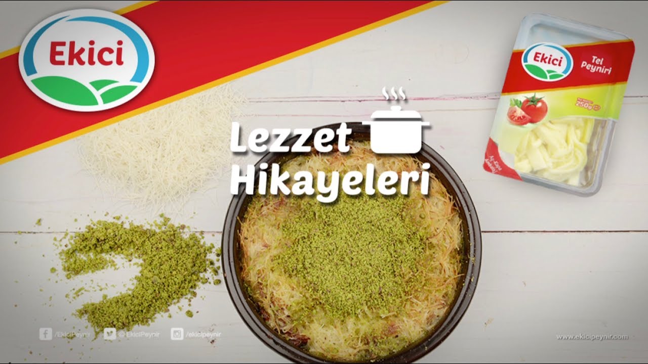 Tel Peynirli Kadayıf Tatlısı