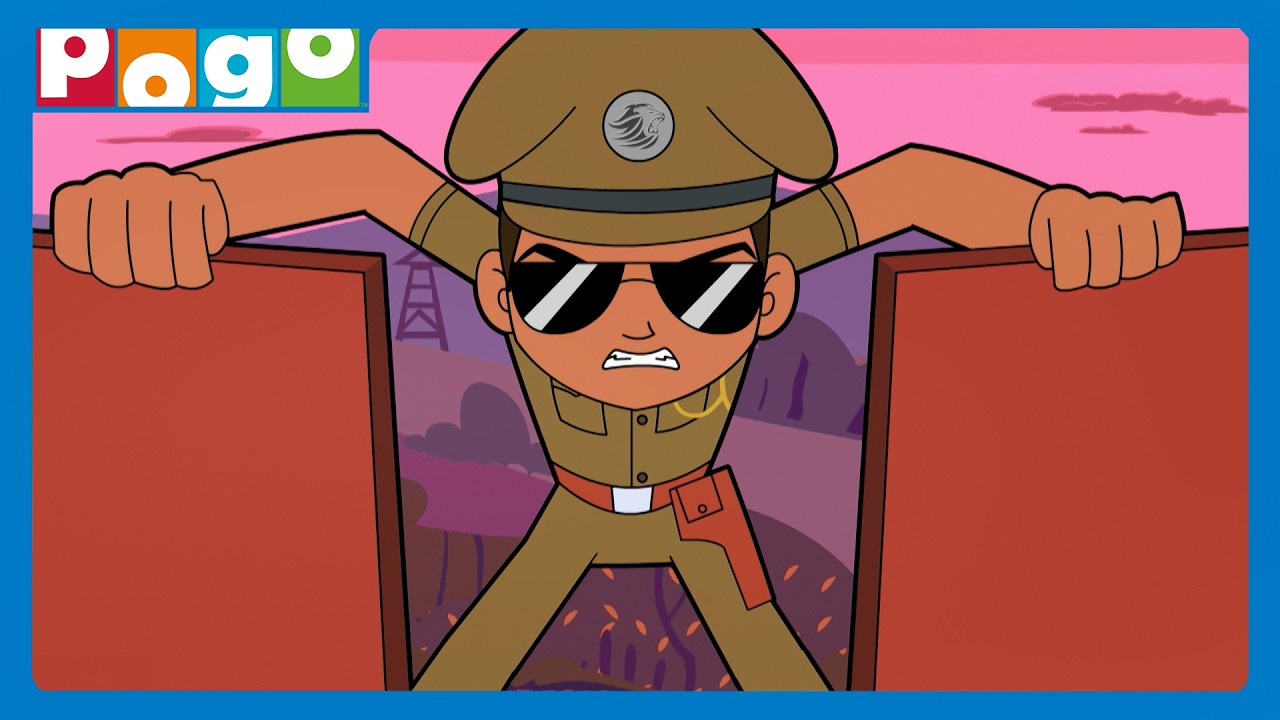The true hero of peace!🚓🌙| Little Singham | Cartoon in Tamil | @PogoChannel