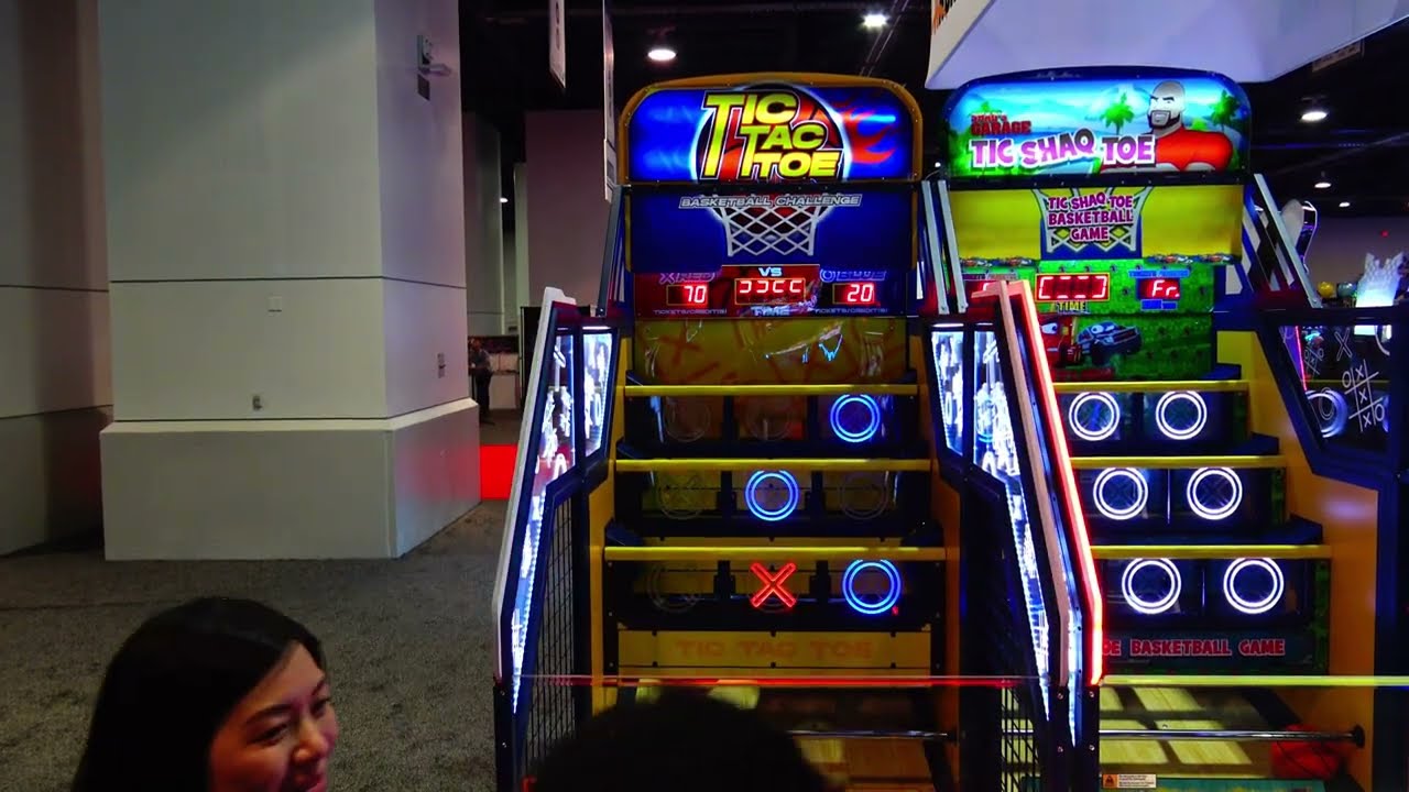 Tic Tac Toe Basketball by Andamiro USA [Amusement Expo 2024]