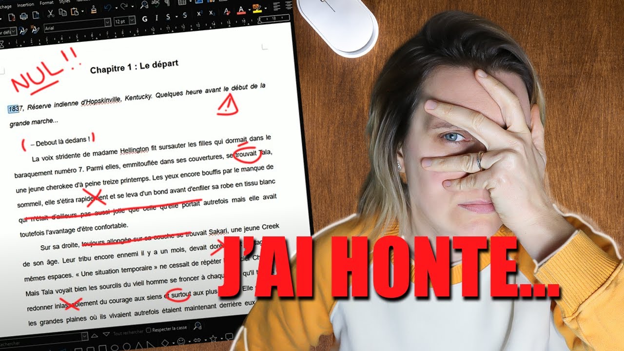 On lit et on corrige mon 1er manuscrit (comment améliorer son roman)