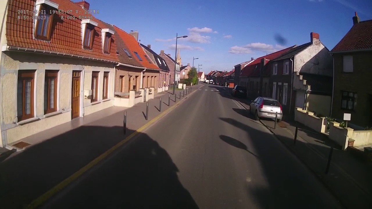 Франция. Департаментальная дорога D17, Эрзеель, 2017, 1x