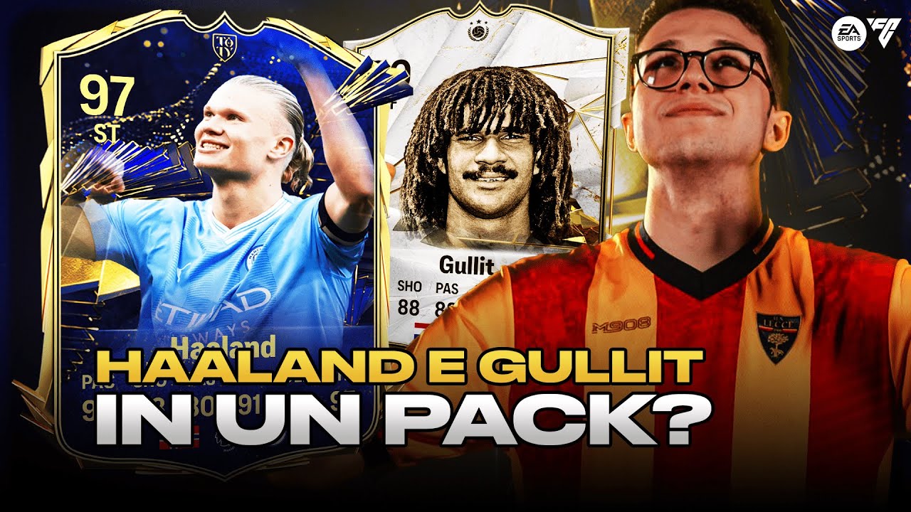 HAALAND e GULLIT IN A PACK, HO TROVATO 8 TOTY!
