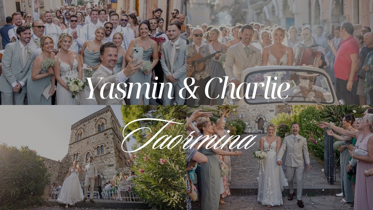 Yasmin & Charlie – A Sicilian Wedding  in Taormina