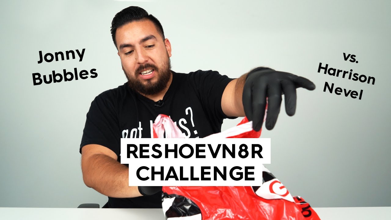 Harrison Nevel vs Jonny Bubbles Trash and Clean Air Jordan 3 With Reshoevn8r