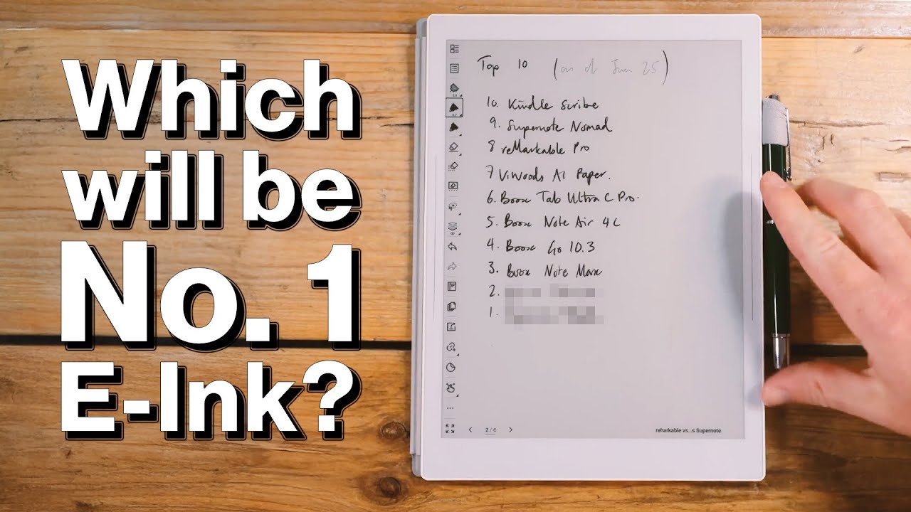 The Ten BEST E-Ink Tablets You Can Buy Right Now!