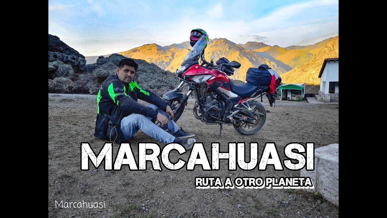 MARCAHUASI EN MOTO - RUTA DURA ll Andree Biker