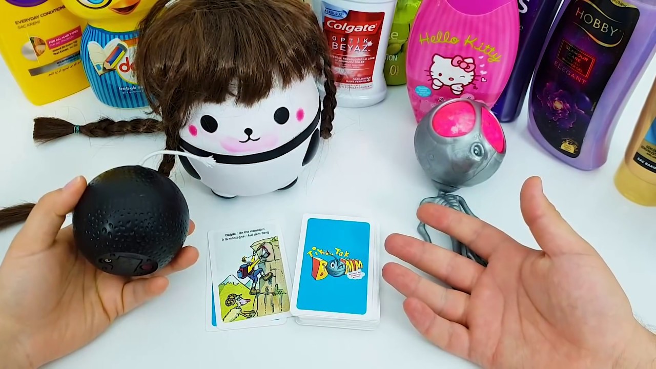 Slime Presledik! Tik Tak BOMM Oyunu ile Eğlenceli Challenge - Vak Vak TV