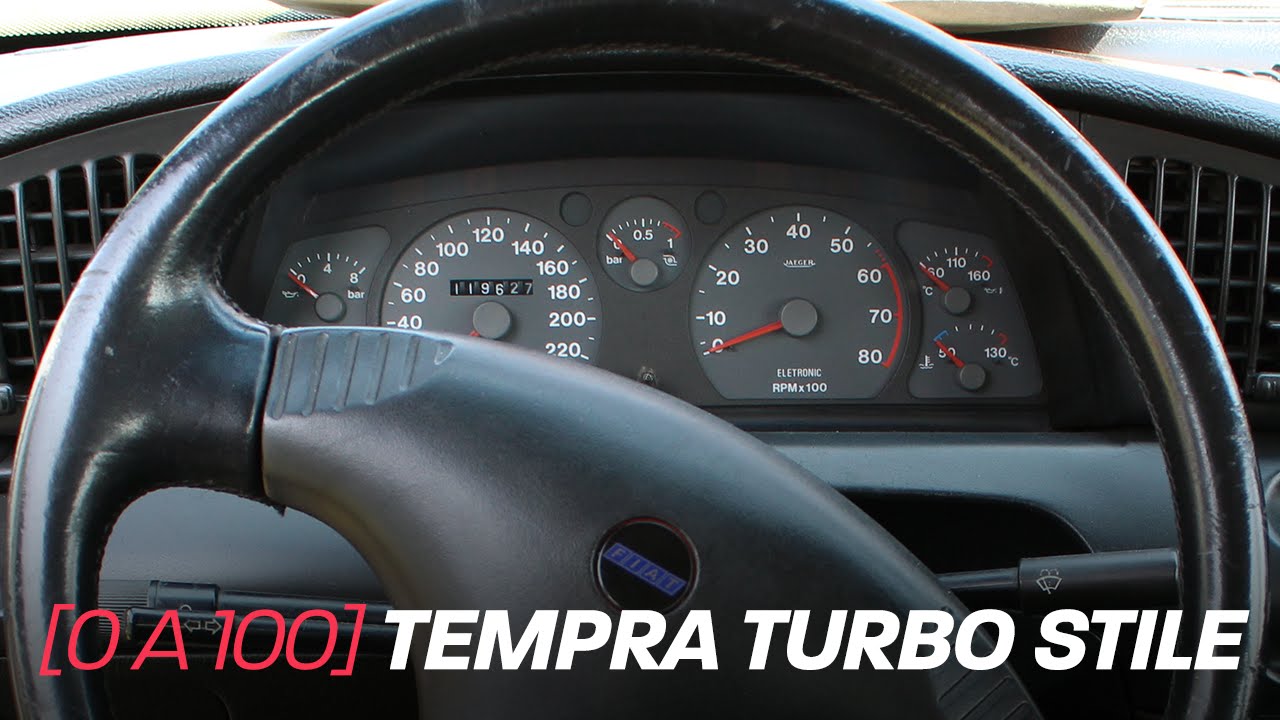 [0 a 100] Fiat Tempra Turbo Stile 1997