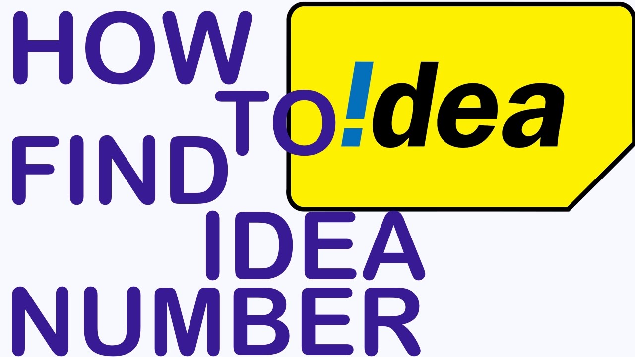 How To Find Your Own Mobile Number For IDEA customers