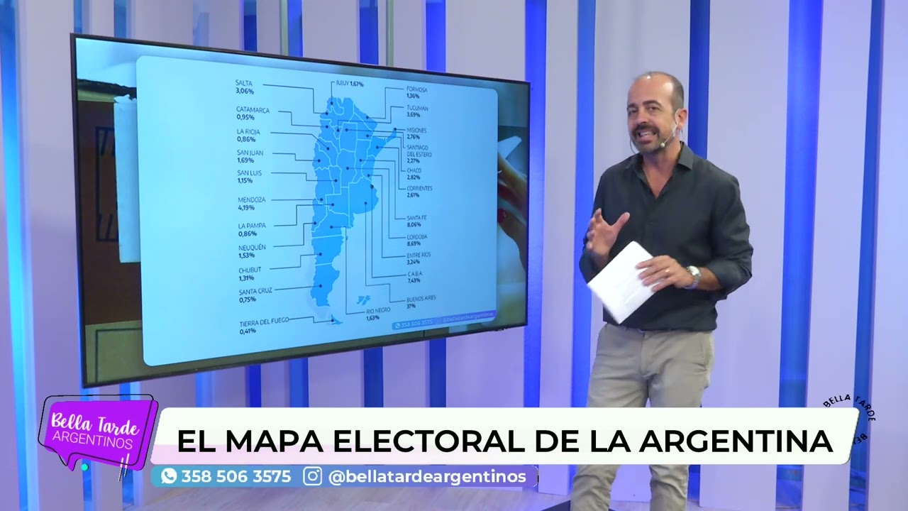 El observador: El mapa electoral de la Argentina