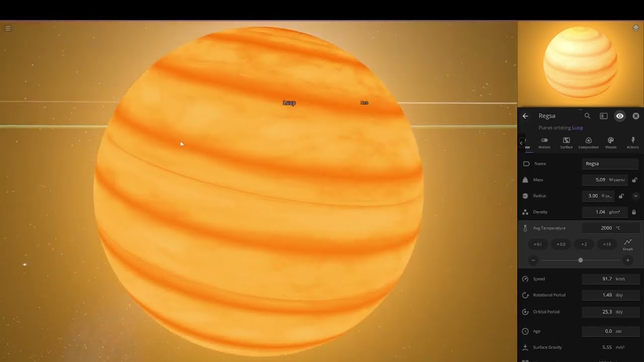 Universe Sandbox: The Luop System Part 3: The Hot Planets