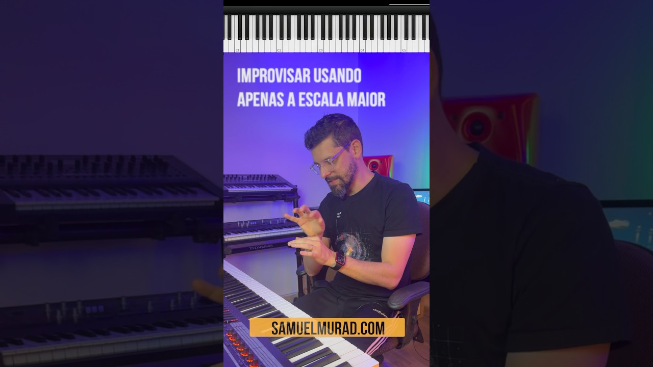 Como Improvisar usando apenas a Escala Maior? 