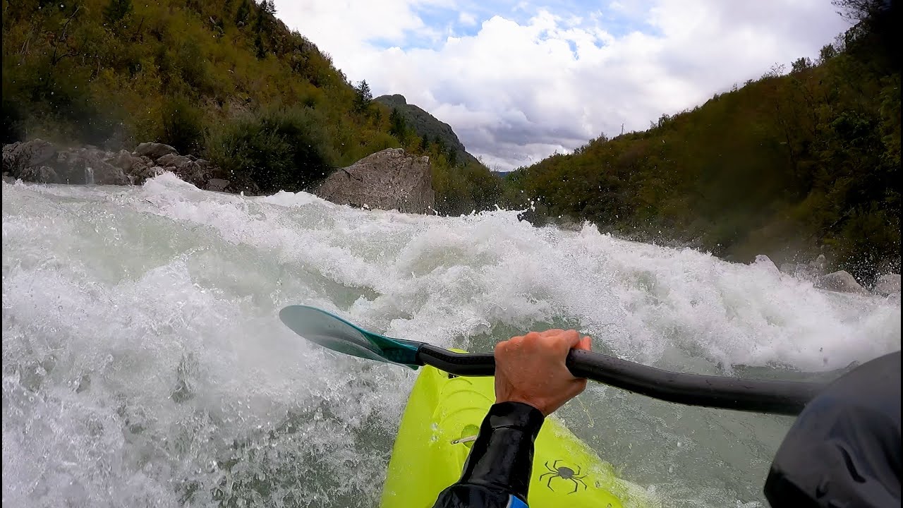 Otona (Abseilstrecke) - Soča river | Prijon Pike - 70 m3/s