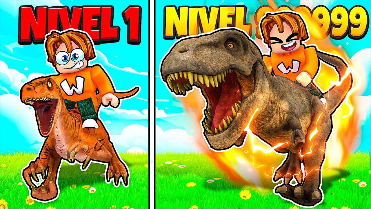 ¡Me convertí en EL JUGADOR #1 de DINO RACE! 🐉🏆 (ROBLOX)
