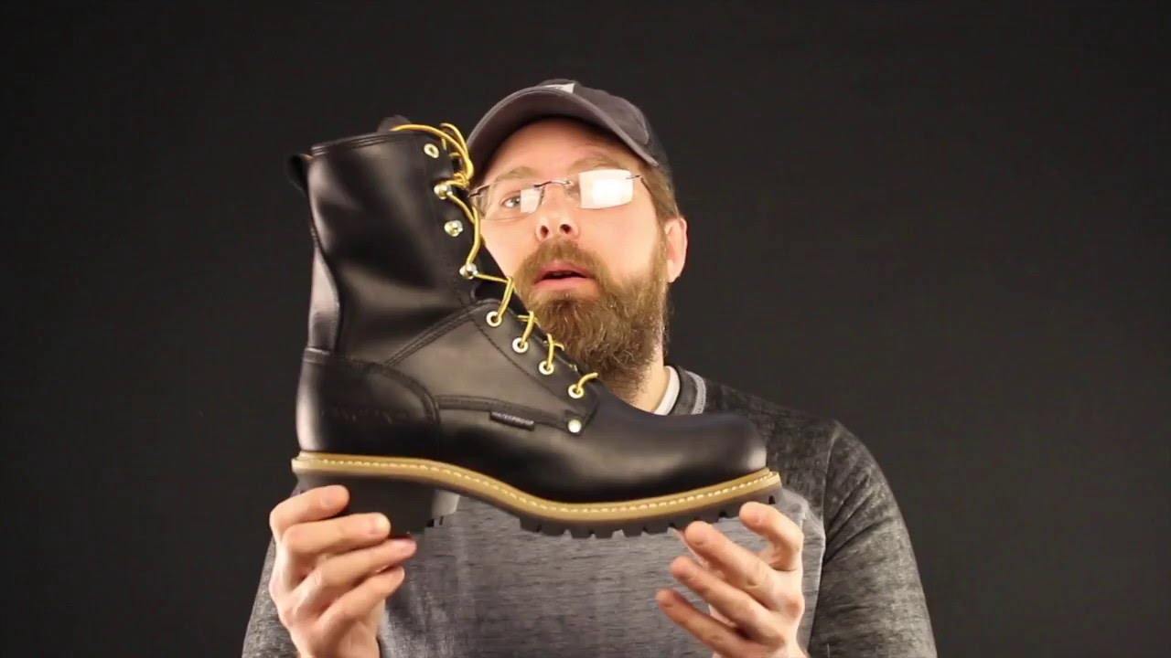 Carolina Waterproof #CA8823 Logger EH Work Boot [ The Boot Guy Review]
