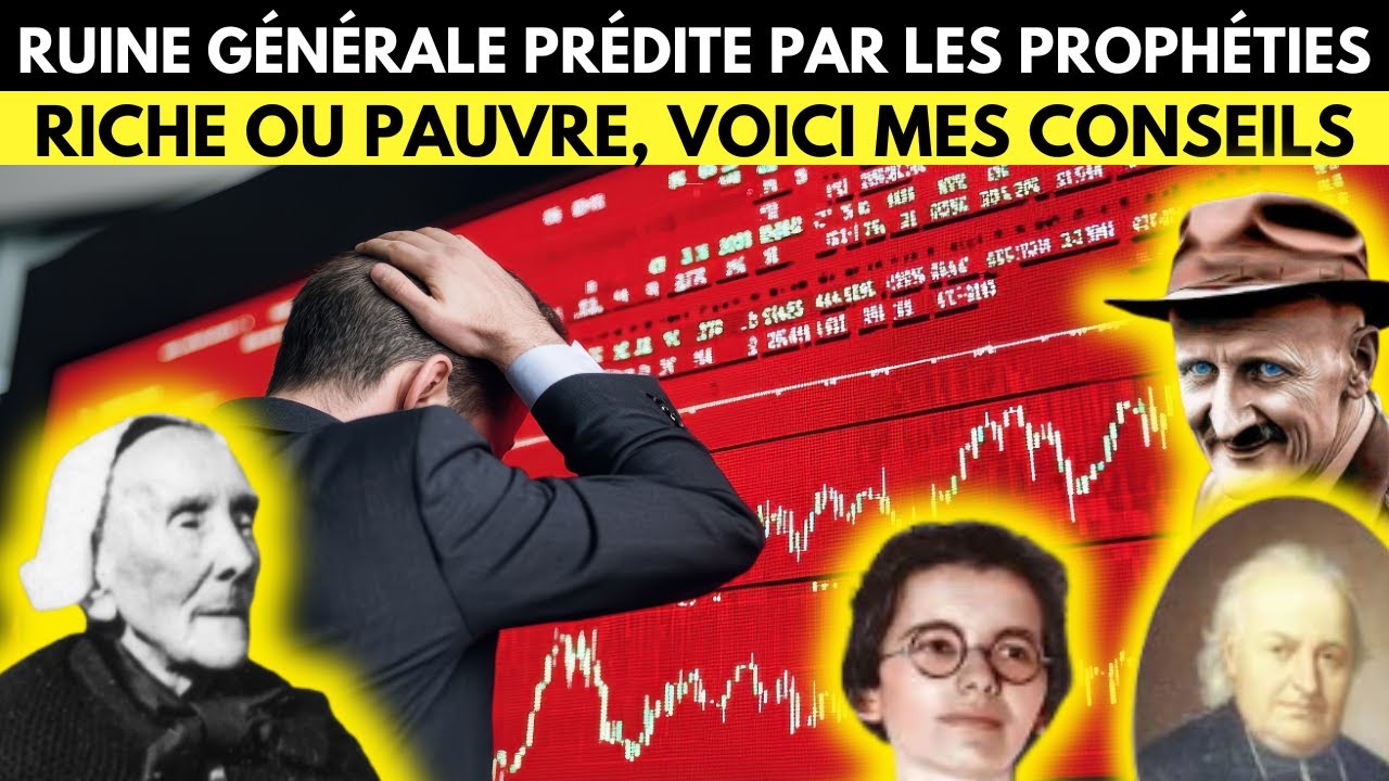 Riche ou pauvre, comment vous préparer à la ruine générale prédite à la Fin des Temps ?