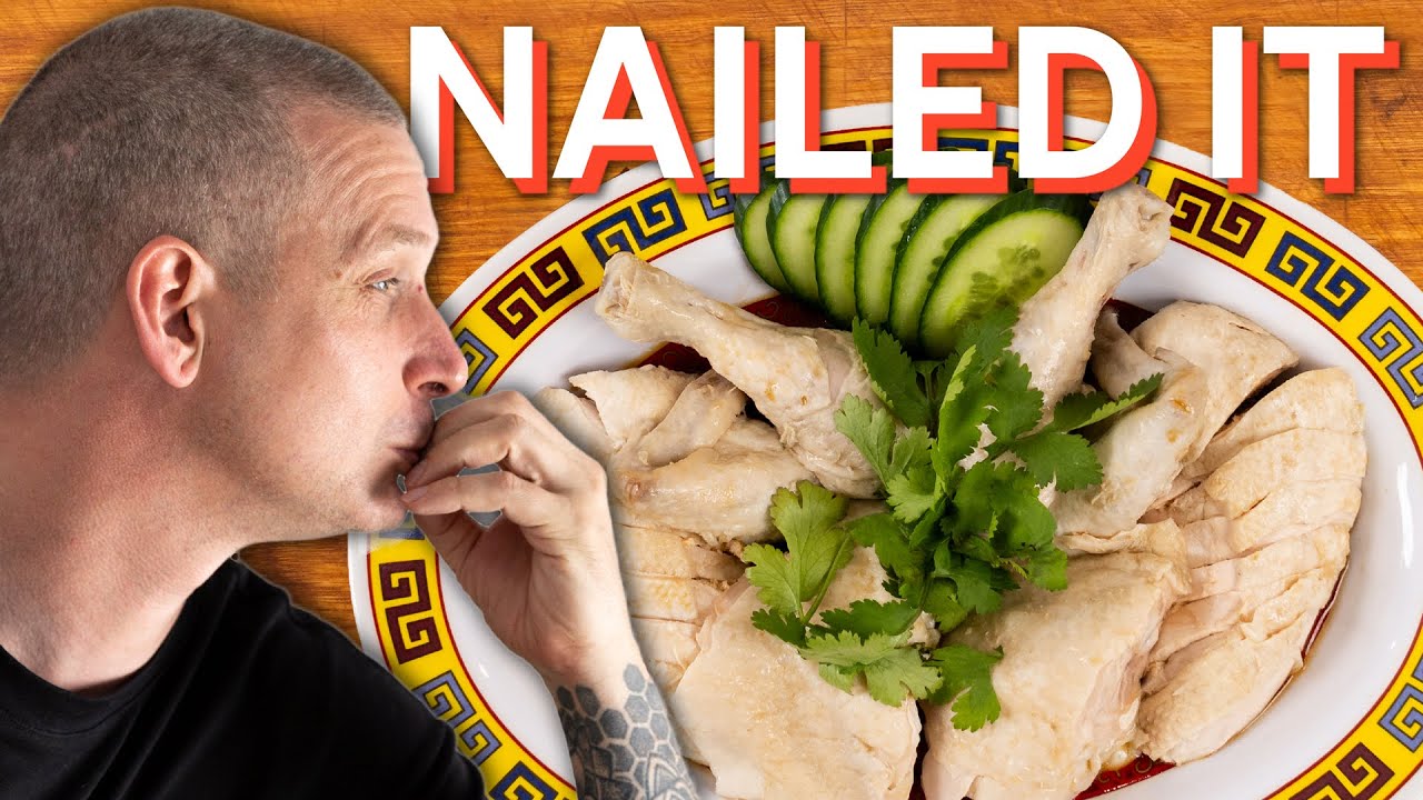 The Easiest Hainanese Chicken Rice At Home?