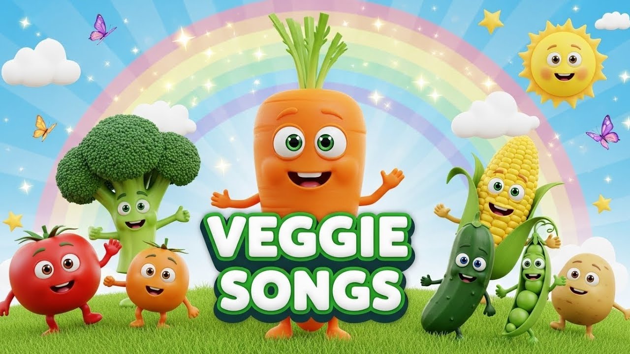 Vegetables Song for Kids | Learn Veggies with Fun Music | Yum Yum Healthy Food | #vegetables #kids