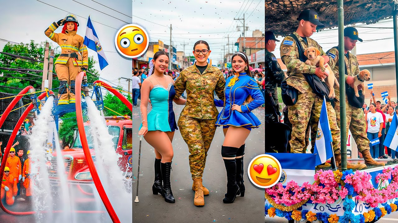 🇸🇻😍 Lo MEJOR de LOS DESFILES del 15 de SEPTIEMBRE 😂 Videos Virales de TikTok El Salvador