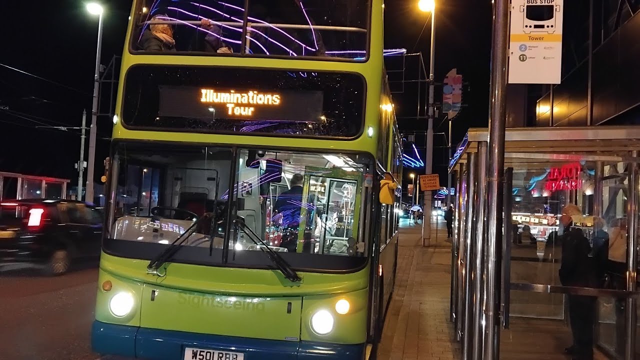Blackpool Attractions Part 2 with Illuminations Tour Bus❤️🧡💛💚💙💜🩷| Formula Fan & Friends Holiday Week