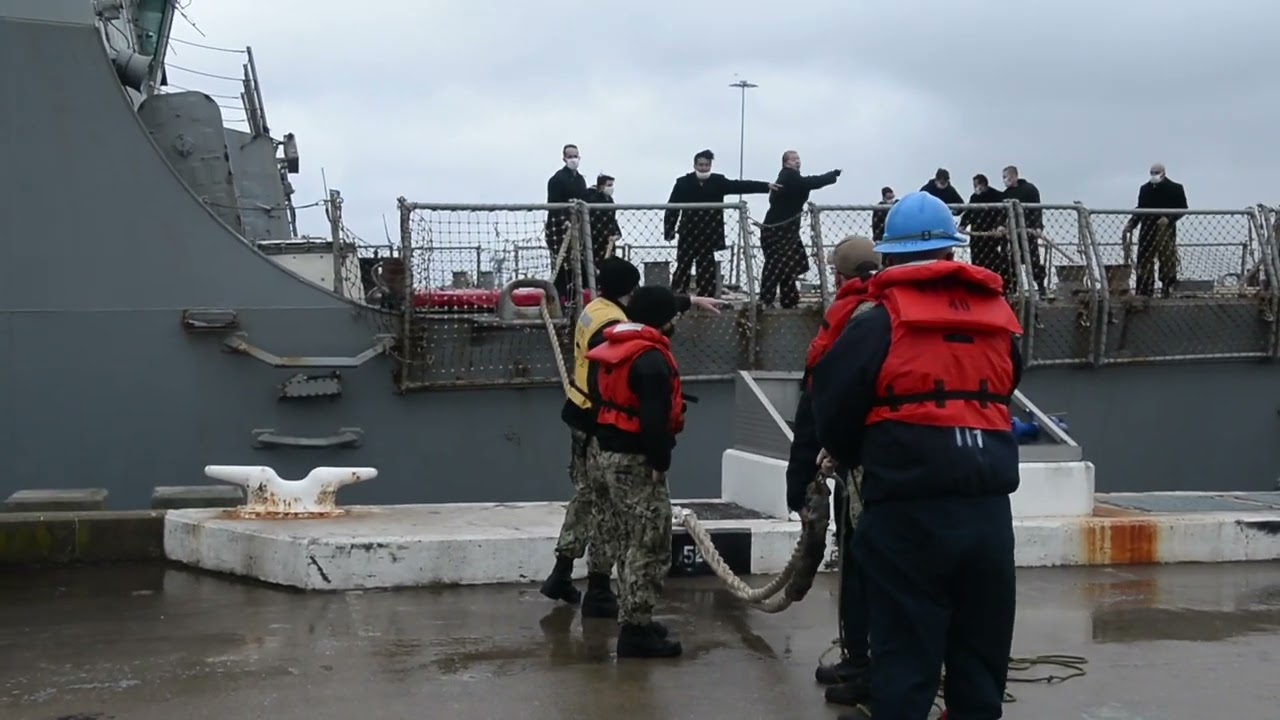 USS Winston S. Churchill Returns Home After Nine Month Deployment