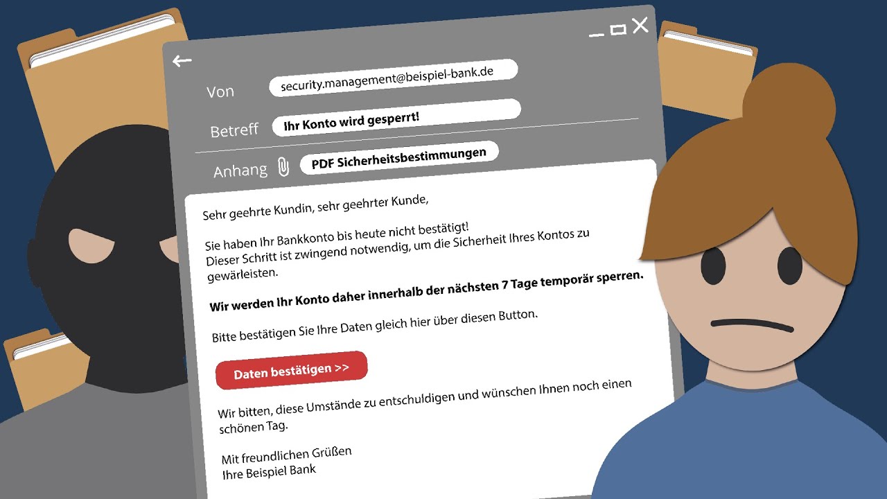 Was ist Phishing? || Einfach erklärt von Plakos