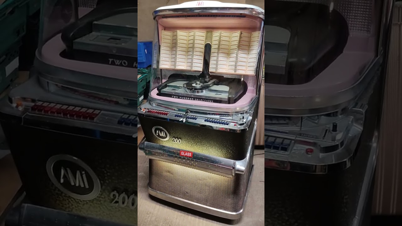Ami 200 model H 1950's jukebox repair by The jukebox Emporium.