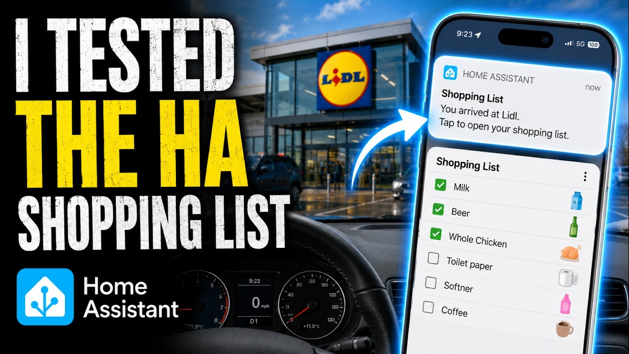 I Built & Tested a Home Assistant Shopping List Automation