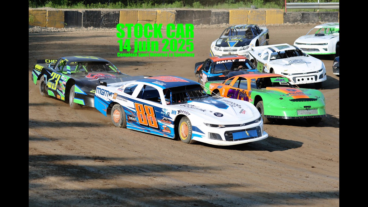 Stockcar | Complexe Sport Motorisé Le Speedway | East Broughton | 14 juin 2025
