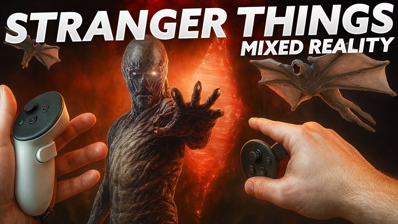 Stranger Things in Mixed Reality Is Actually TERRIFYING… | Quest 3