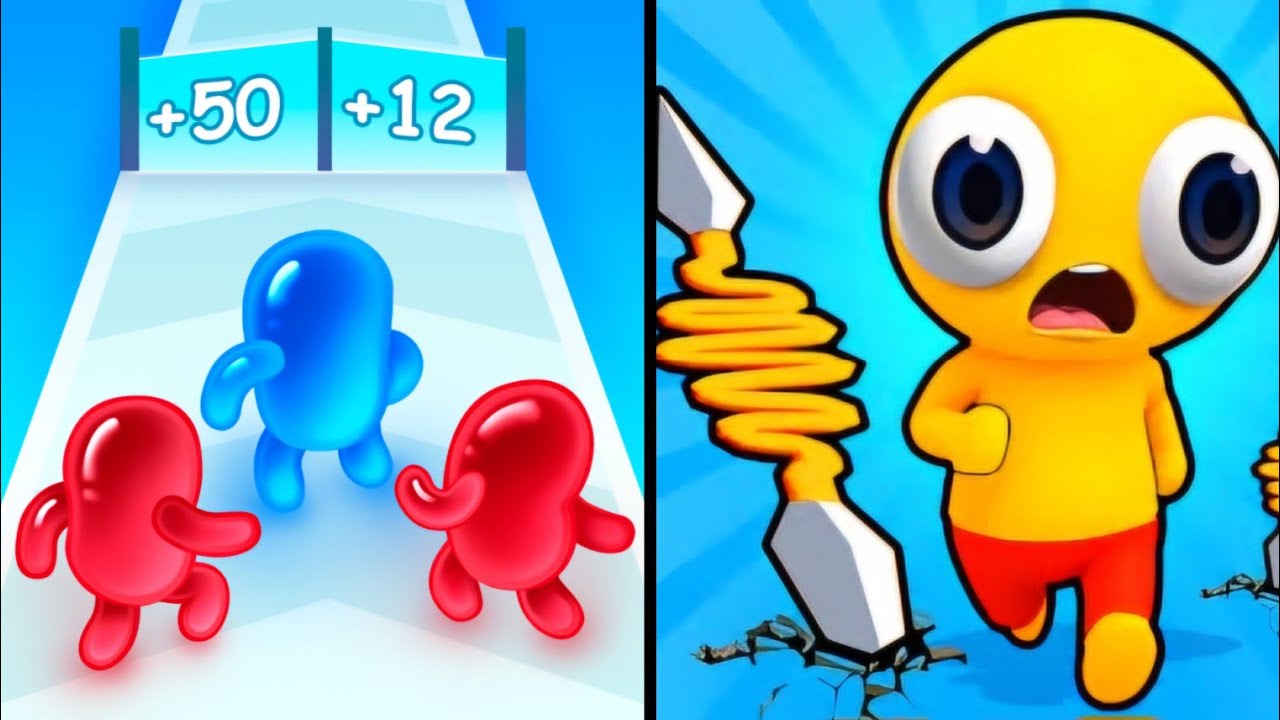 🔥 Join Blob Clash vs Spring Spear | Hard Level Challange | Full Gameplay 🔥🎮